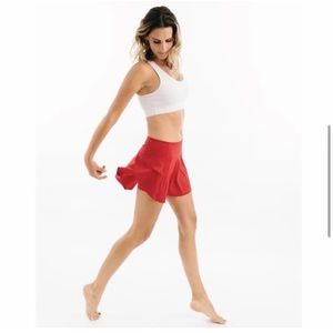 Zyia Active - Red Grand Slam Skirt/Skort - size XL